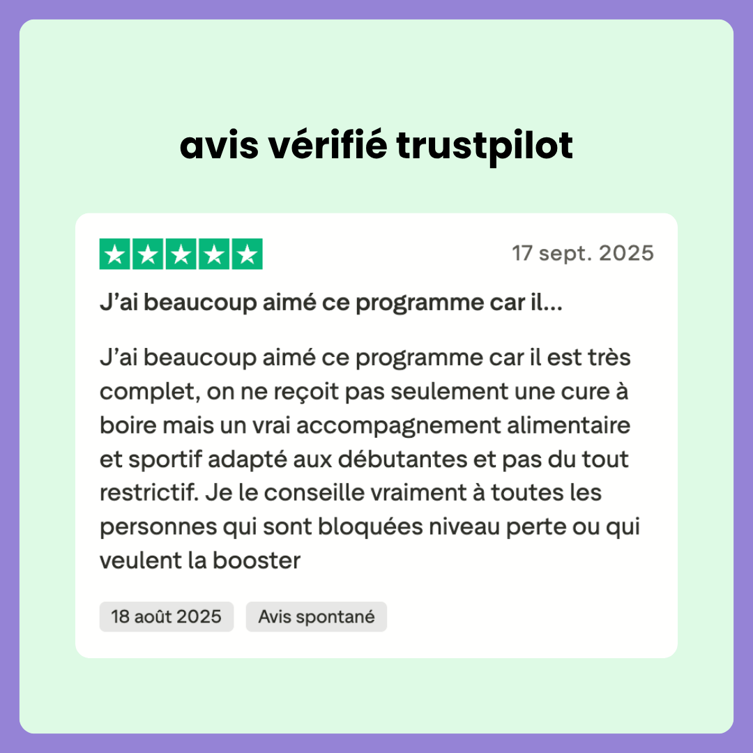 box challenge 21 jours boost