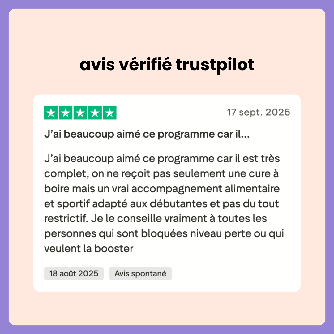 box challenge 21 jours boost