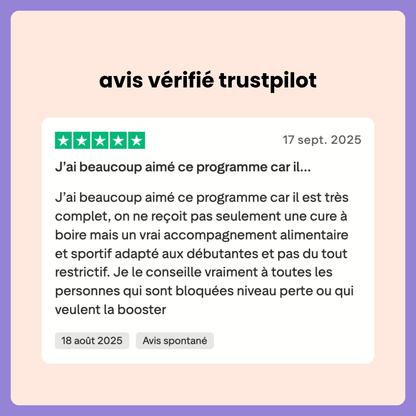 box challenge 21 jours boost