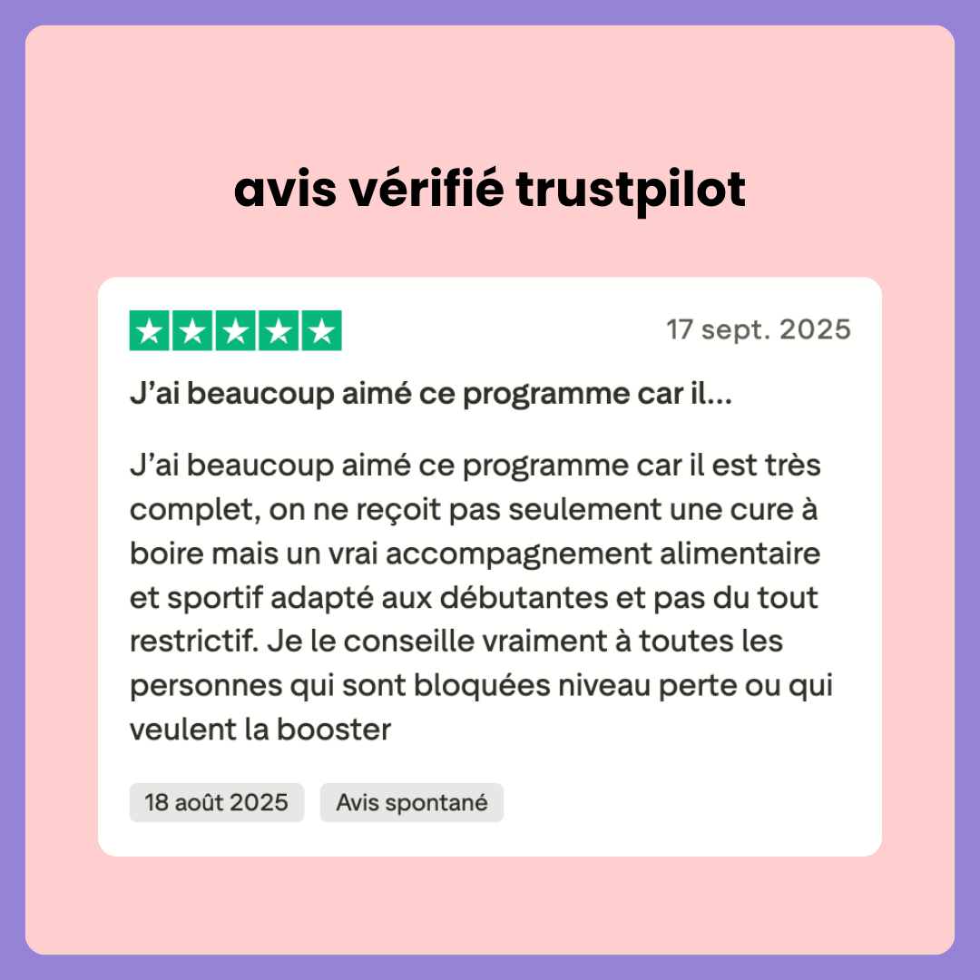 box challenge 21 jours boost