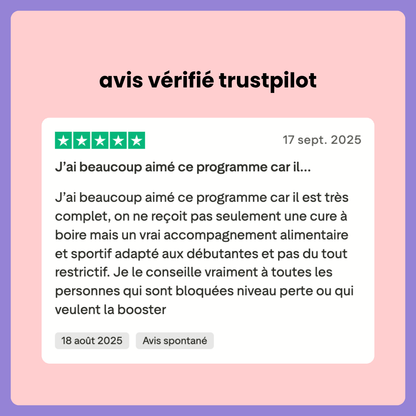 box challenge 21 jours boost