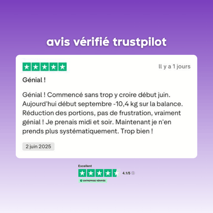 Duo detox et coupe faim